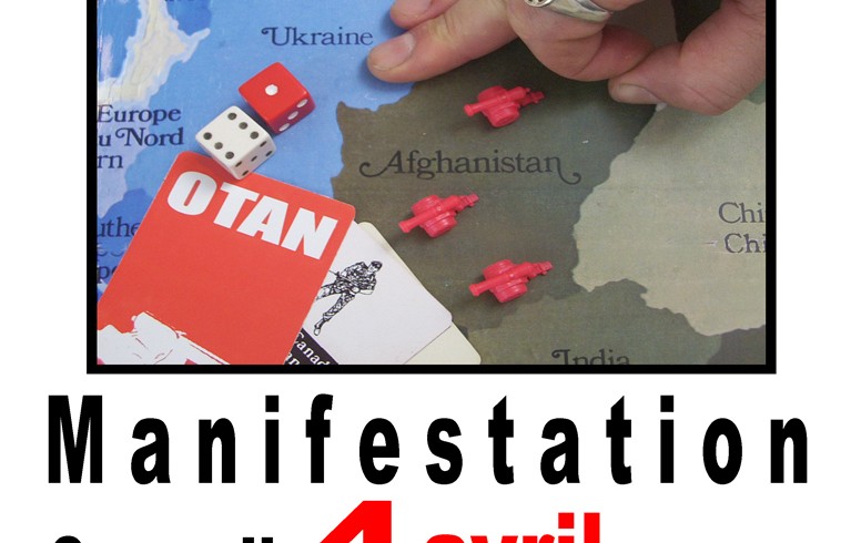 Invitation – Manifestation le 4 avril 2009 : le Canada et l’OTAN, hors d’Afghanistan!