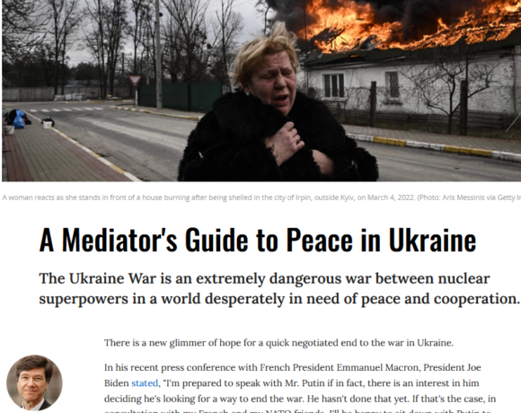 Guide de médiation pour négocier la paix en Ukraine (traduction)