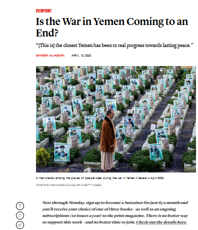 La guerre au Yémen touche-t-elle à sa fin? (Traduction)