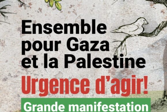 Appel à la mobilisation de la Coalition du Québec URGENCE Palestine