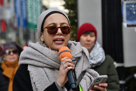 Sarah Shamy (manifestation du 21 mars 2026 à Montréal)