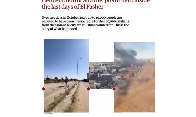 Héroïsme, horreur et « les tranchées de l’enfer » : les derniers jours d’El Fasher (traduction)