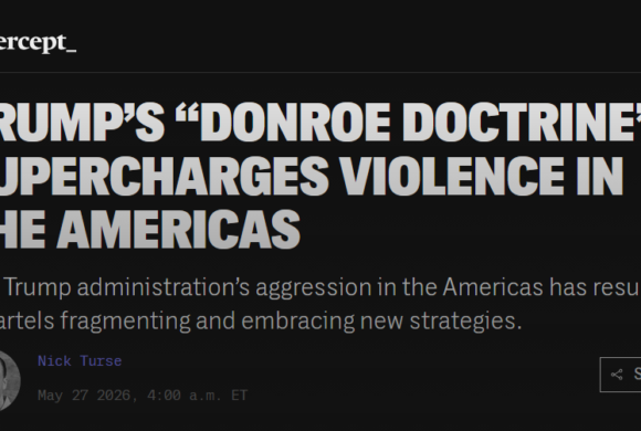 La « doctrine Donroe » de Donald Trump attise la violence dans les Amériques (traduction) La « doctrine Donroe » de Donald Trump attise la violence dans les Amériques (traduction)