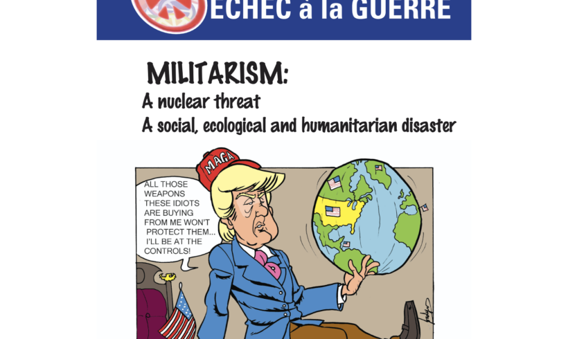 MILITARISM: A nuclear threat; a social, ecological and humanitarian disaster